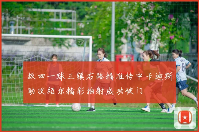 扳回一球三镇右路精准传中卡迪斯助攻绍尔精彩抽射成功破门